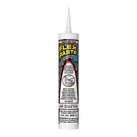 FLEX PASTE Rubber Paste White 9Oz PFSWHTR10